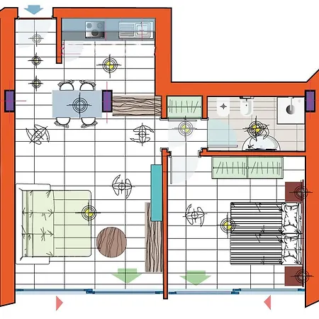 Residenza Turistica Alberghiera Blue Marine 3* 比比翁
